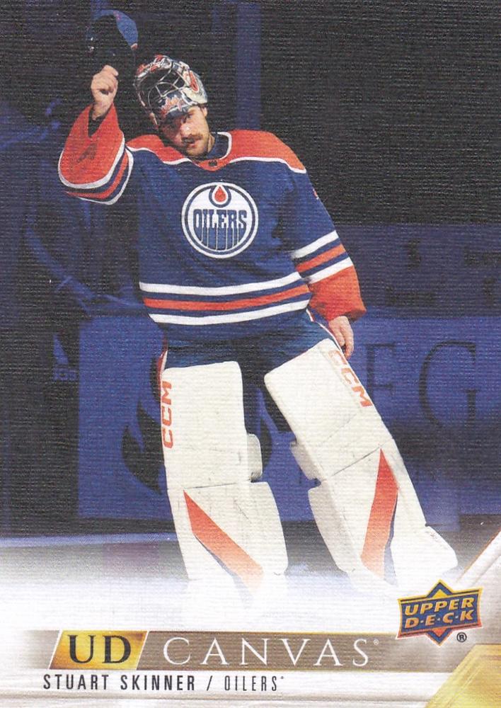 #C297 Stuart Skinner - Edmonton Oilers - 2022-23 Upper Deck - UD Canvas Hockey