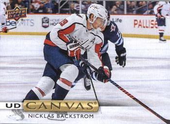 #C29 Nicklas Backstrom - Washington Capitals - 2019-20 Upper Deck - UD Canvas Hockey