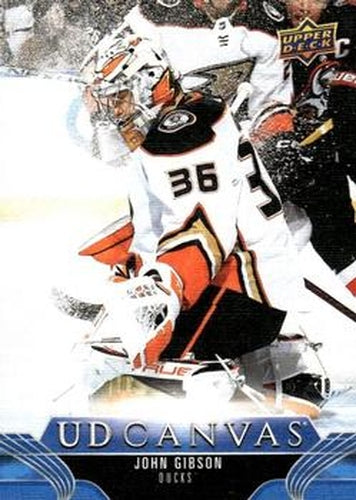 #C3 John Gibson - Anaheim Ducks - 2023-24 Upper Deck - UD Canvas Hockey