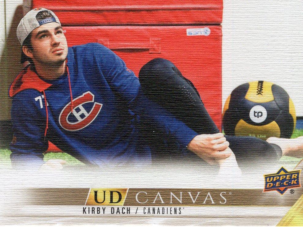 #C310 Kirby Dach - Montreal Canadiens - 2022-23 Upper Deck - UD Canvas Hockey