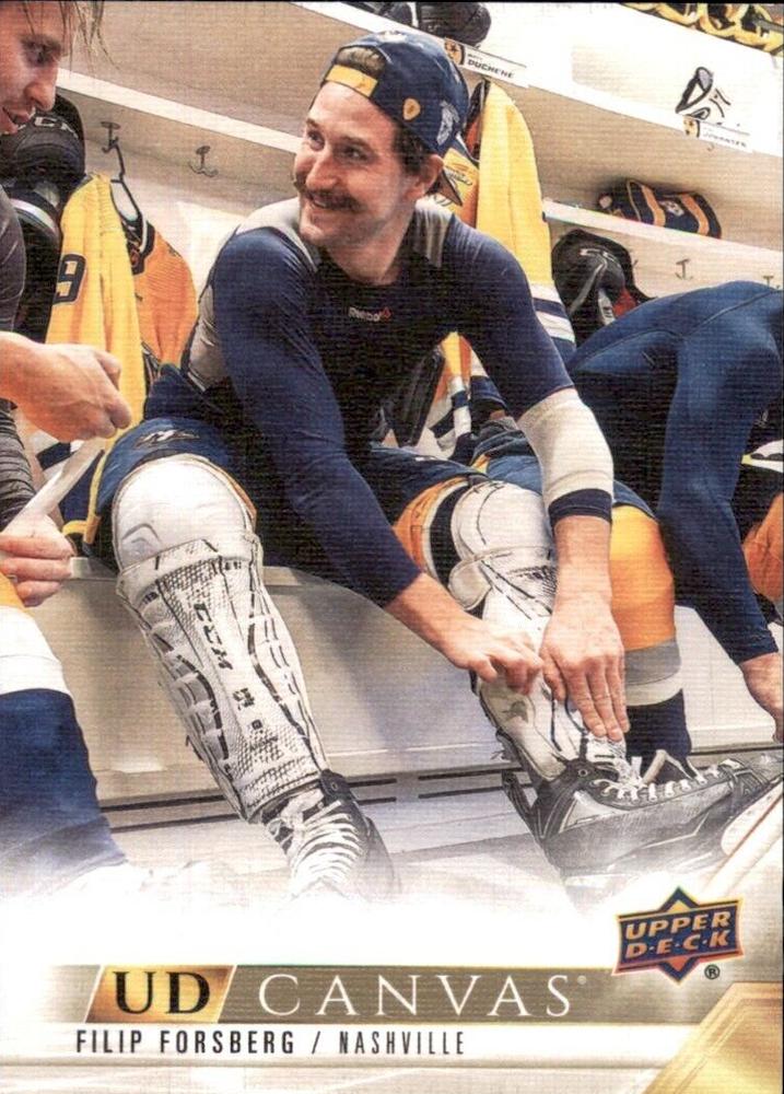 #C311 Filip Forsberg - Nashville Predators - 2022-23 Upper Deck - UD Canvas Hockey