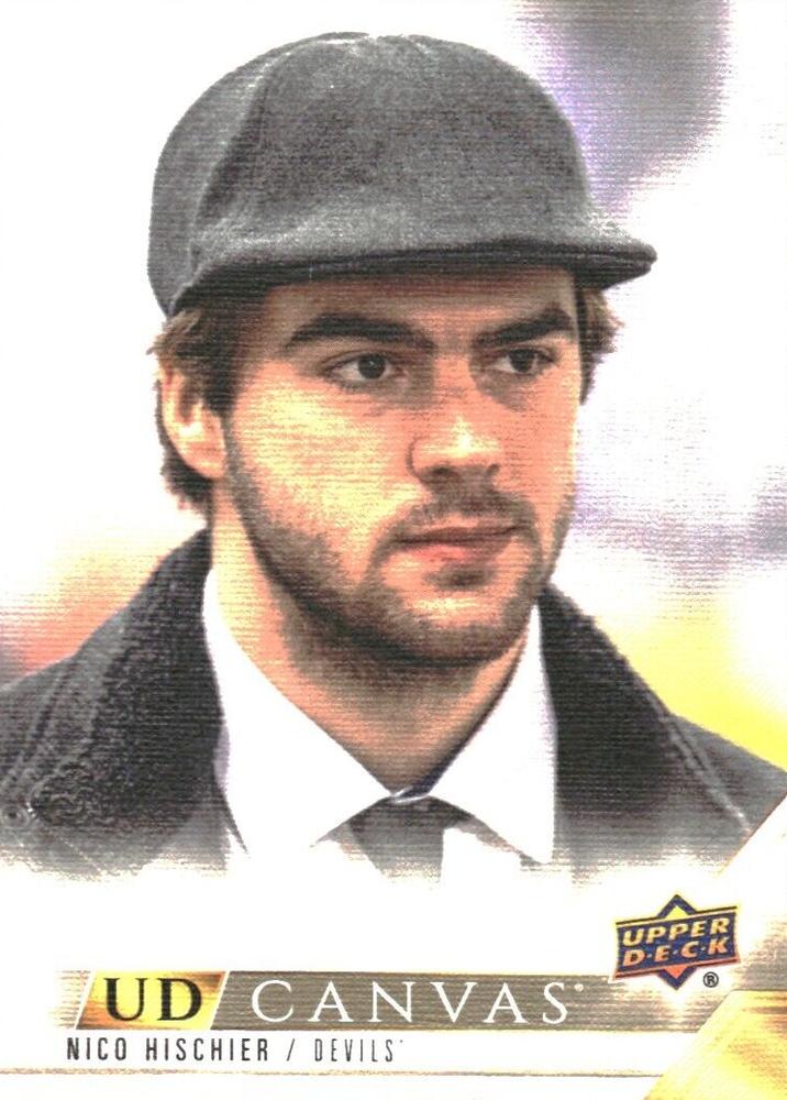 #C314 Nico Hischier - New Jersey Devils - 2022-23 Upper Deck - UD Canvas Hockey