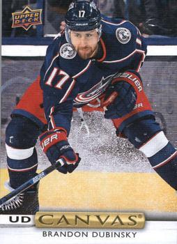 #C31 Brandon Dubinsky - Columbus Blue Jackets - 2019-20 Upper Deck - UD Canvas Hockey