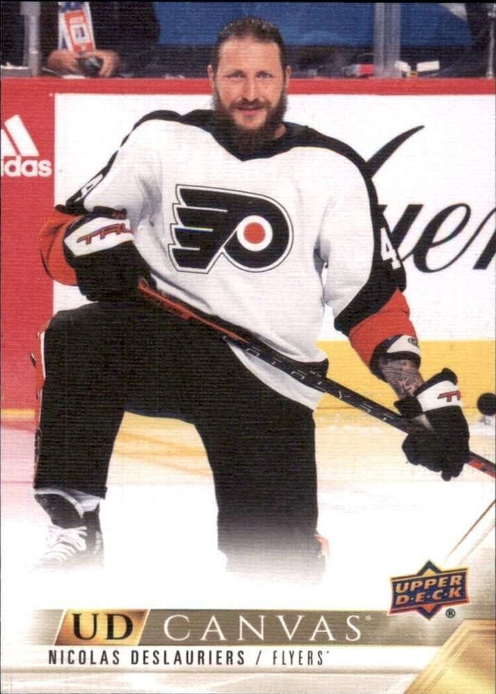 #C327 Nicolas Deslauriers - Philadelphia Flyers - 2022-23 Upper Deck - UD Canvas Hockey
