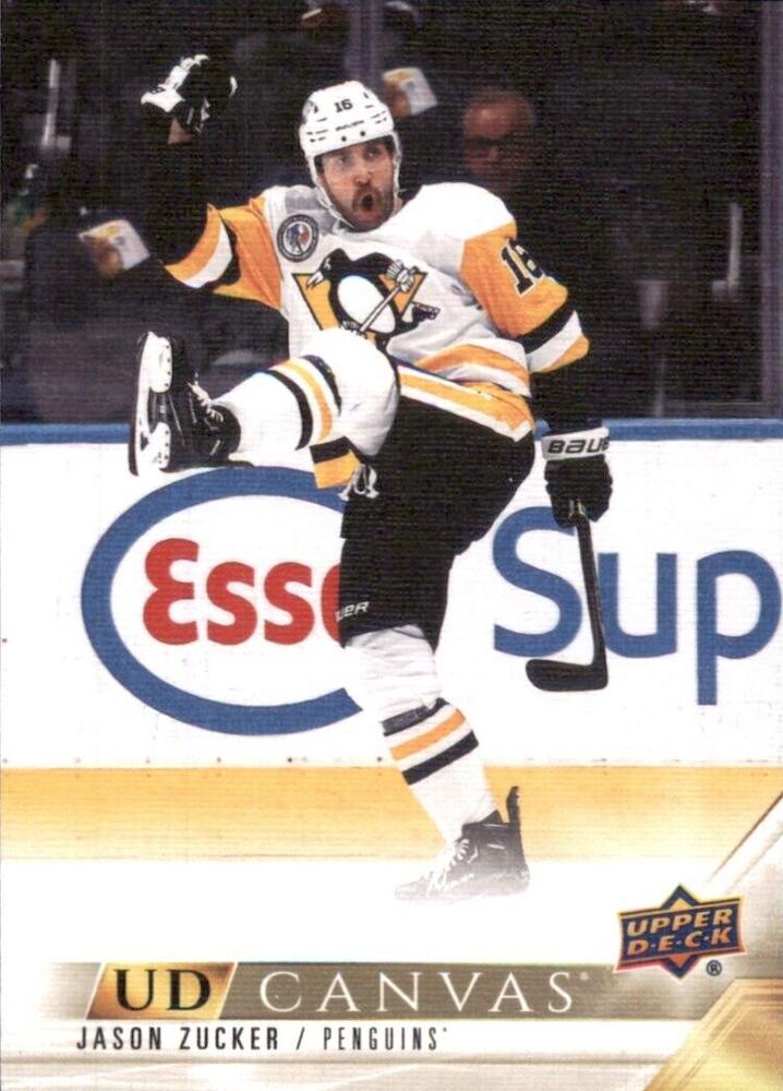 #C329 Jason Zucker - Pittsburgh Penguins - 2022-23 Upper Deck - UD Canvas Hockey