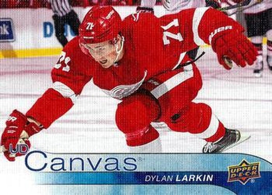 #C32 Dylan Larkin - Detroit Red Wings - 2016-17 Upper Deck - UD Canvas Hockey