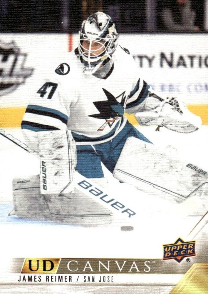 #C331 James Reimer - San Jose Sharks - 2022-23 Upper Deck - UD Canvas Hockey
