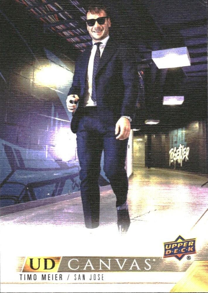 #C333 Timo Meier - San Jose Sharks - 2022-23 Upper Deck - UD Canvas Hockey