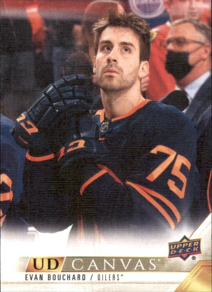 #C33 Evan Bouchard - Edmonton Oilers - 2022-23 Upper Deck - UD Canvas Hockey