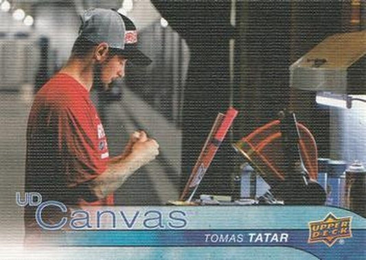 #C33 Tomas Tatar - Detroit Red Wings - 2016-17 Upper Deck - UD Canvas Hockey