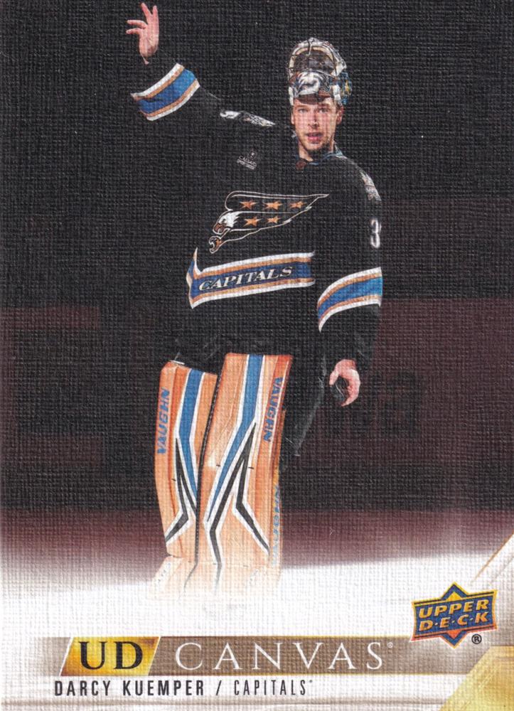 #C353 Darcy Kuemper - Washington Capitals - 2022-23 Upper Deck - UD Canvas Hockey