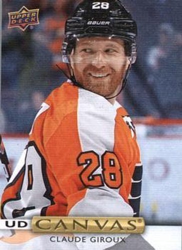 #C35 Claude Giroux - Philadelphia Flyers - 2019-20 Upper Deck - UD Canvas Hockey