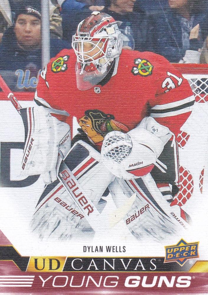 #C362 Dylan Wells - Chicago Blackhawks - 2022-23 Upper Deck - UD Canvas Hockey
