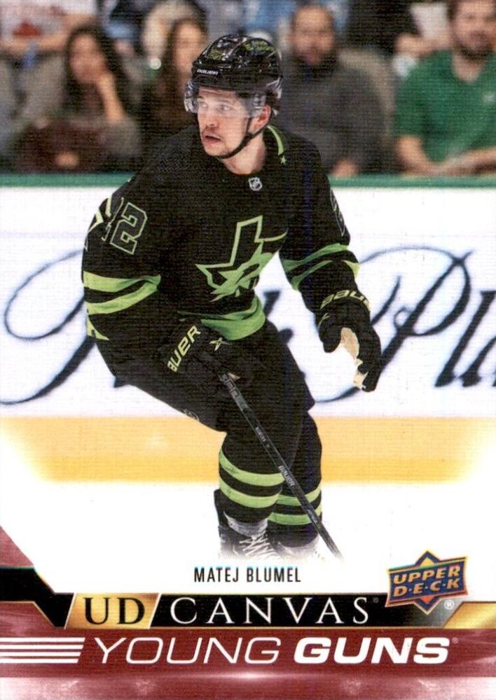 #C364 Matej Blumel - Dallas Stars - 2022-23 Upper Deck - UD Canvas Hockey