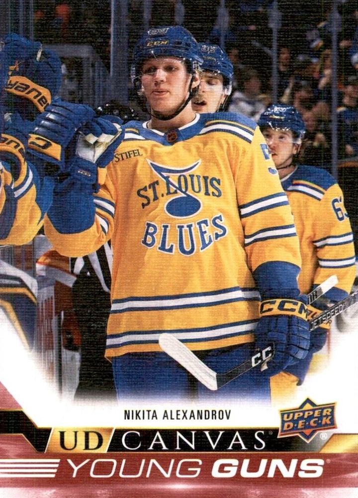 #C368 Nikita Alexandrov - St. Louis Blues - 2022-23 Upper Deck - UD Canvas Hockey
