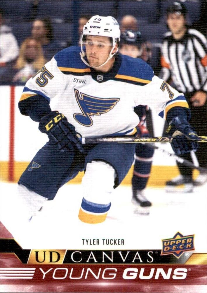 #C371 Tyler Tucker - St. Louis Blues - 2022-23 Upper Deck - UD Canvas Hockey