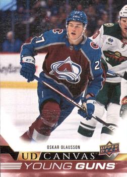 #C372 Oskar Olausson - Colorado Avalanche - 2022-23 Upper Deck - UD Canvas Hockey