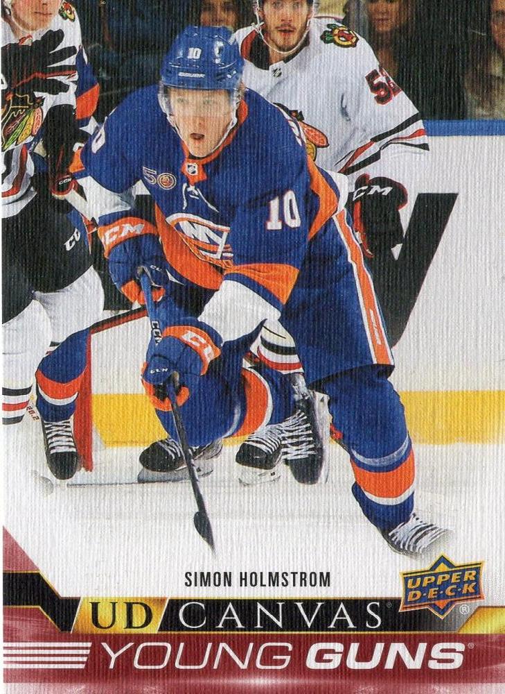 #C373 Simon Holmstrom - New York Islanders - 2022-23 Upper Deck - UD Canvas Hockey