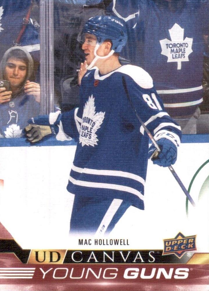 #C374 Mac Hollowell - Toronto Maple Leafs - 2022-23 Upper Deck - UD Canvas Hockey