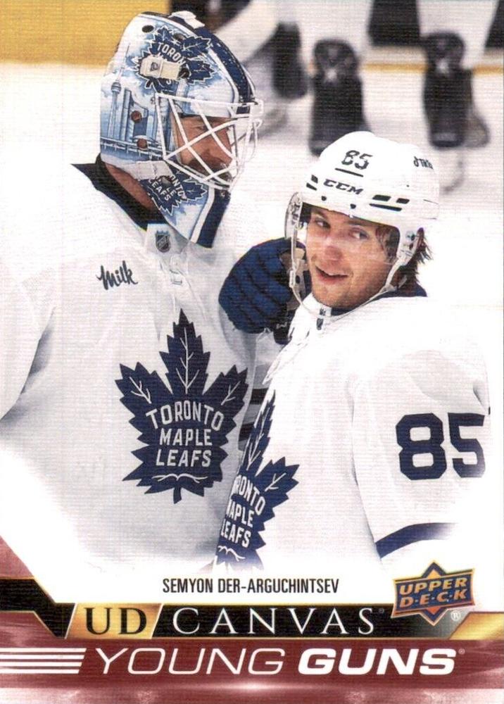 #C379 Semyon Der-Arguchintsev - Toronto Maple Leafs - 2022-23 Upper Deck - UD Canvas Hockey