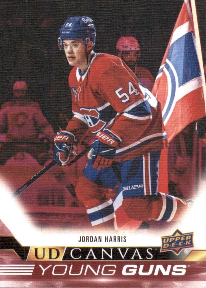 #C385 Jordan Harris - Montreal Canadiens - 2022-23 Upper Deck - UD Canvas Hockey