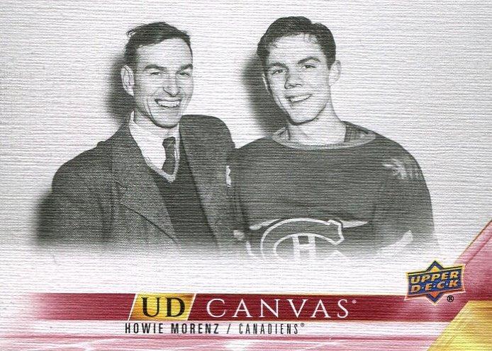 #C391 Howie Morenz - Montreal Canadiens - 2022-23 Upper Deck - UD Canvas Hockey