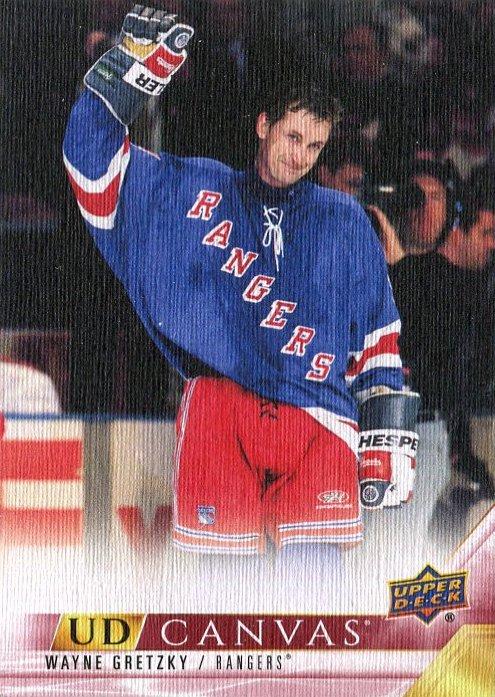 #C397 Wayne Gretzky - New York Rangers - 2022-23 Upper Deck - UD Canvas Hockey