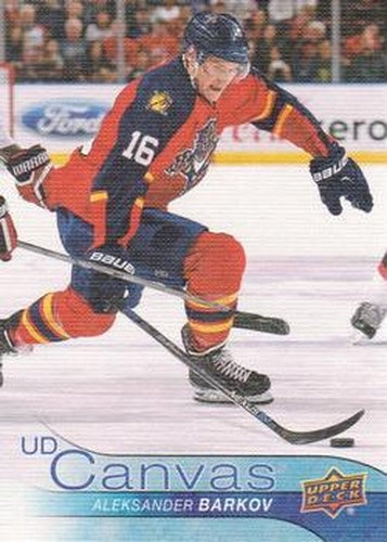 #C39 Aleksander Barkov - Florida Panthers - 2016-17 Upper Deck - UD Canvas Hockey