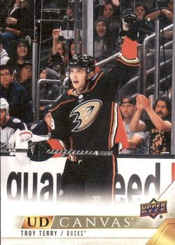 #C3 Troy Terry - Anaheim Ducks - 2022-23 Upper Deck - UD Canvas Hockey