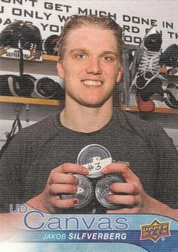 #C3 Jakob Silfverberg - Anaheim Ducks - 2016-17 Upper Deck - UD Canvas Hockey
