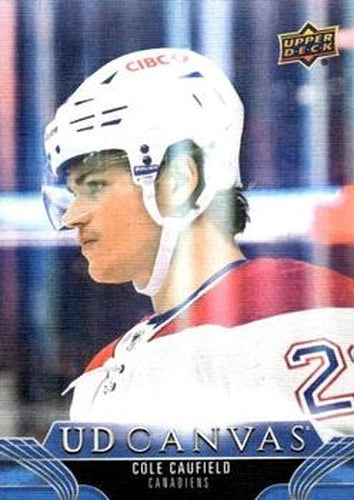 #C40 Cole Caufield - Montreal Canadiens - 2023-24 Upper Deck - UD Canvas Hockey