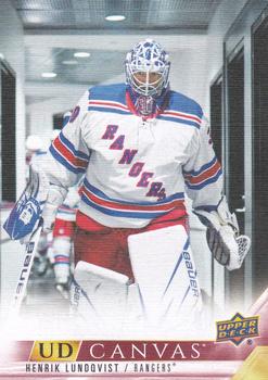 #C401 Henrik Lundqvist - New York Rangers - 2022-23 Upper Deck - UD Canvas Hockey