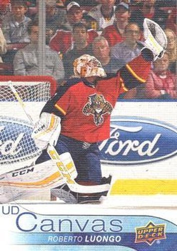 #C40 Roberto Luongo - Florida Panthers - 2016-17 Upper Deck - UD Canvas Hockey