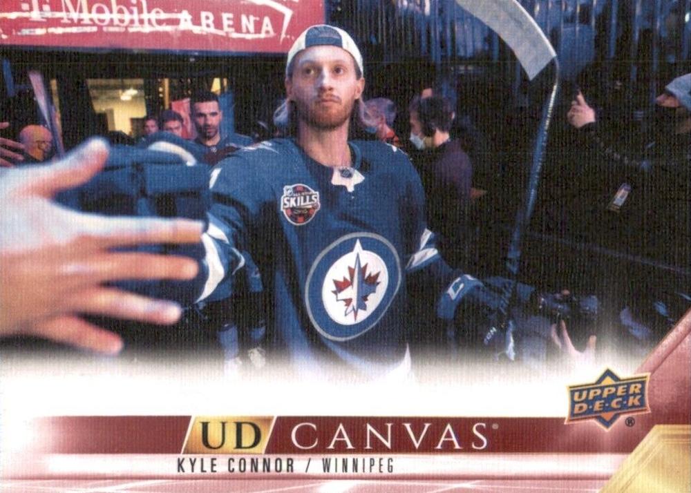 #C411 Kyle Connor - Winnipeg Jets - 2022-23 Upper Deck - UD Canvas Hockey
