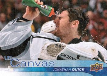 #C44 Jonathan Quick - Los Angeles Kings - 2016-17 Upper Deck - UD Canvas Hockey