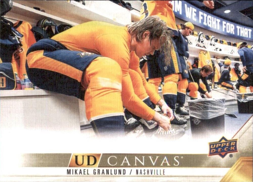 #C46 Mikael Granlund - Nashville Predators - 2022-23 Upper Deck - UD Canvas Hockey