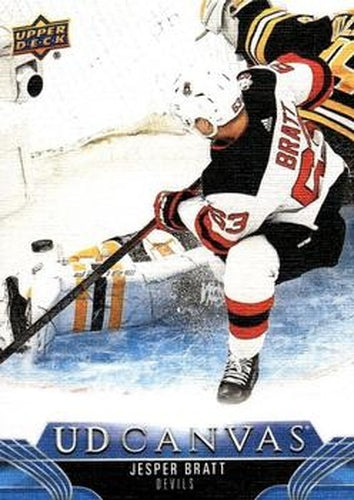 #C48 Jesper Bratt - New Jersey Devils - 2023-24 Upper Deck - UD Canvas Hockey