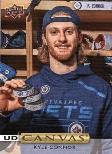 #C48 Kyle Connor - Winnipeg Jets - 2019-20 Upper Deck - UD Canvas Hockey
