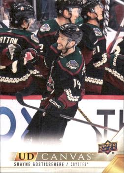 #C4 Shayne Gostisbehere - Arizona Coyotes - 2022-23 Upper Deck - UD Canvas Hockey