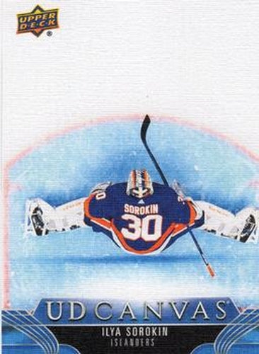 #C50 Ilya Sorokin - New York Islanders - 2023-24 Upper Deck - UD Canvas Hockey