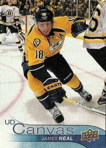 #C51 James Neal - Nashville Predators - 2016-17 Upper Deck - UD Canvas Hockey