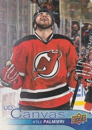 #C53 Kyle Palmieri - New Jersey Devils - 2016-17 Upper Deck - UD Canvas Hockey