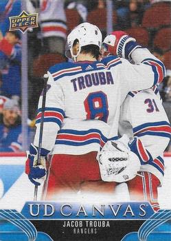 #C54 Jacob Trouba - New York Rangers - 2023-24 Upper Deck - UD Canvas Hockey