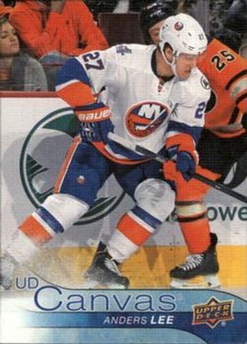 #C55 Anders Lee - New York Islanders - 2016-17 Upper Deck - UD Canvas Hockey