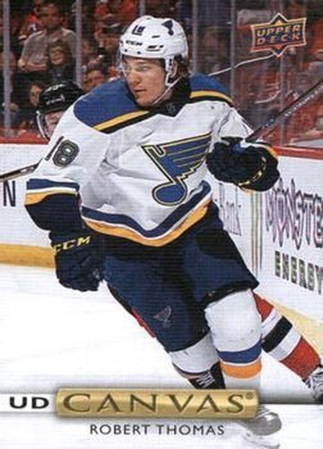 #C55 Robert Thomas - St. Louis Blues - 2019-20 Upper Deck - UD Canvas Hockey