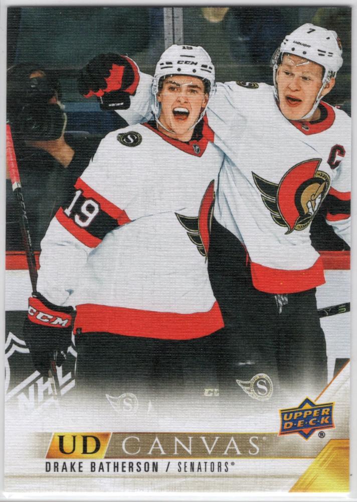 #C56 Drake Batherson - Ottawa Senators - 2022-23 Upper Deck - UD Canvas Hockey