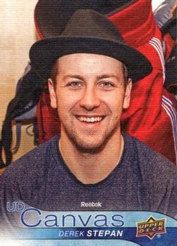 #C57 Derek Stepan - New York Rangers - 2016-17 Upper Deck - UD Canvas Hockey