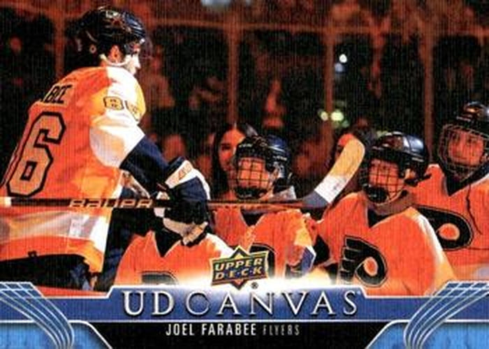 #C58 Joel Farabee - Philadelphia Flyers - 2023-24 Upper Deck - UD Canvas Hockey