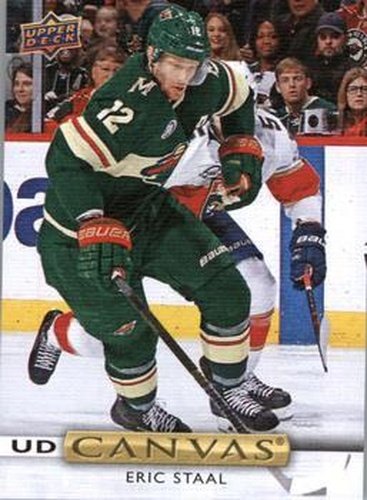 #C58 Eric Staal - Minnesota Wild - 2019-20 Upper Deck - UD Canvas Hockey