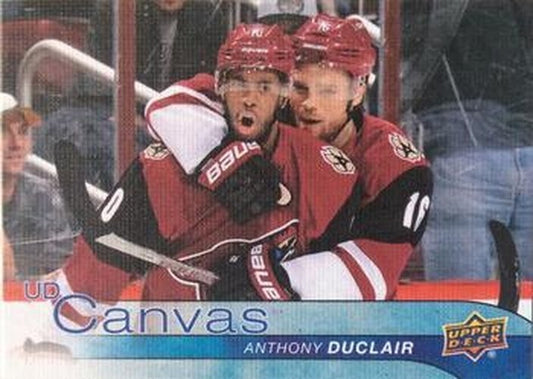 #C5 Anthony Duclair - Arizona Coyotes - 2016-17 Upper Deck - UD Canvas Hockey